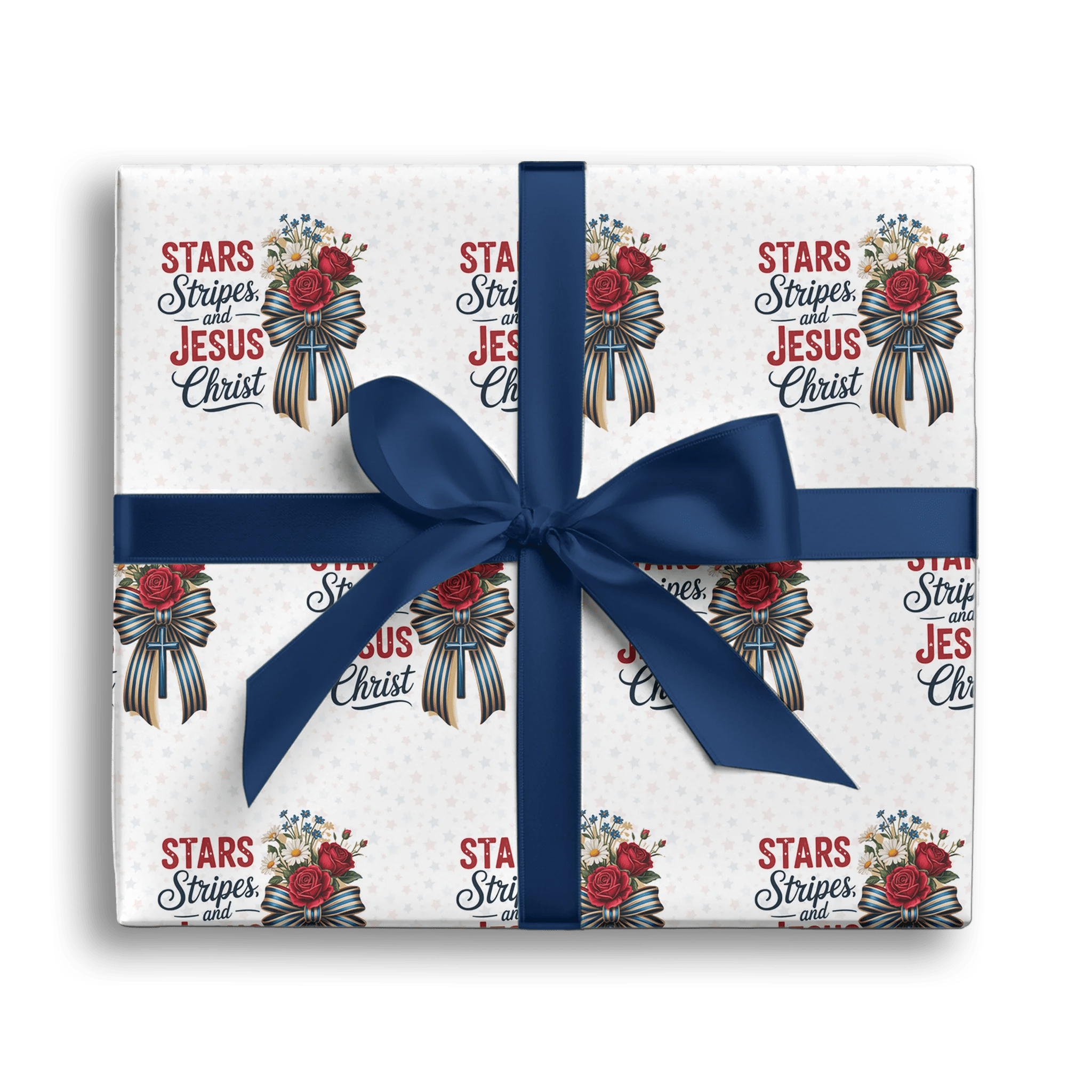 Sacred Salute Faith Gift Wrapping Paper