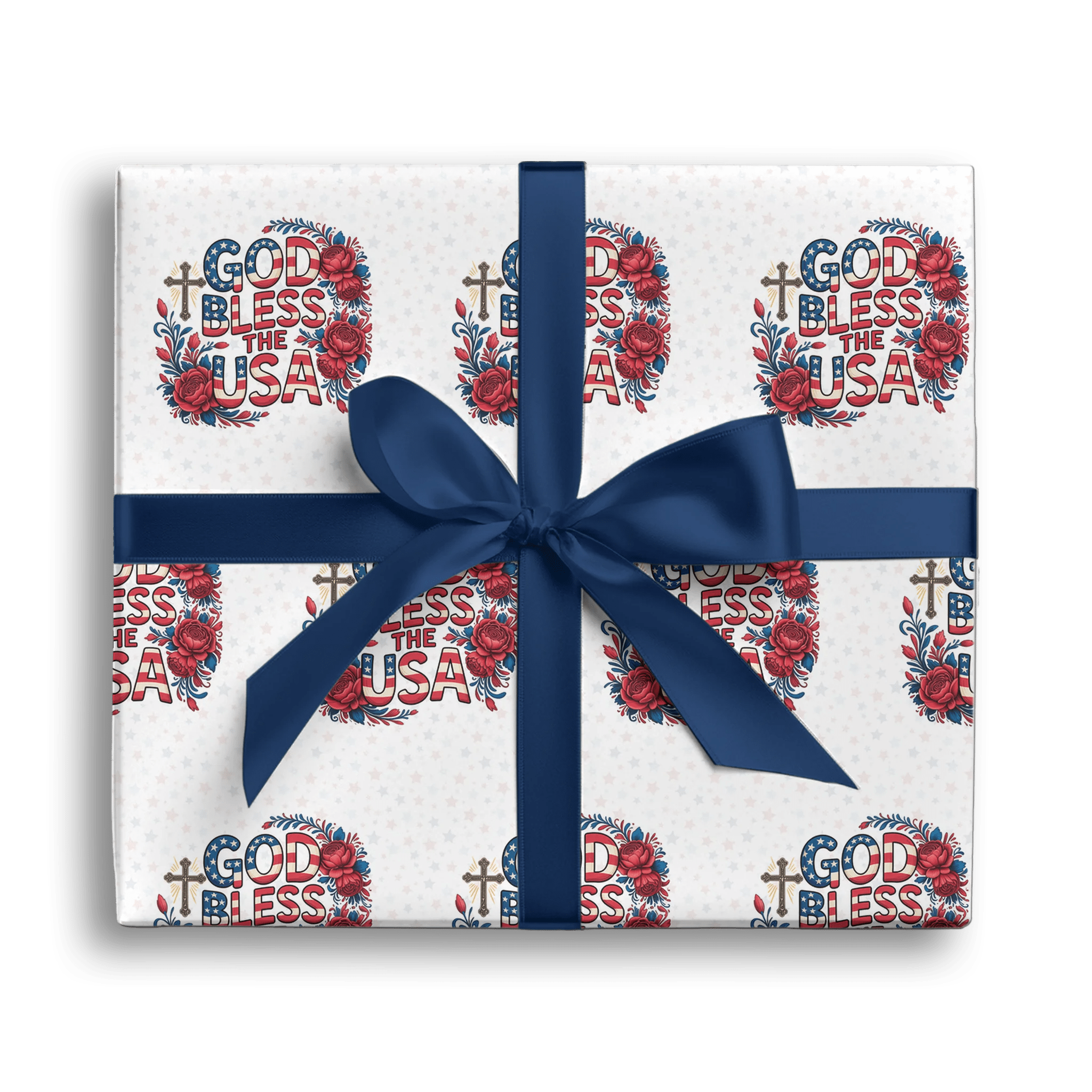 Blessed Banner Faith Gift Wrapping Paper