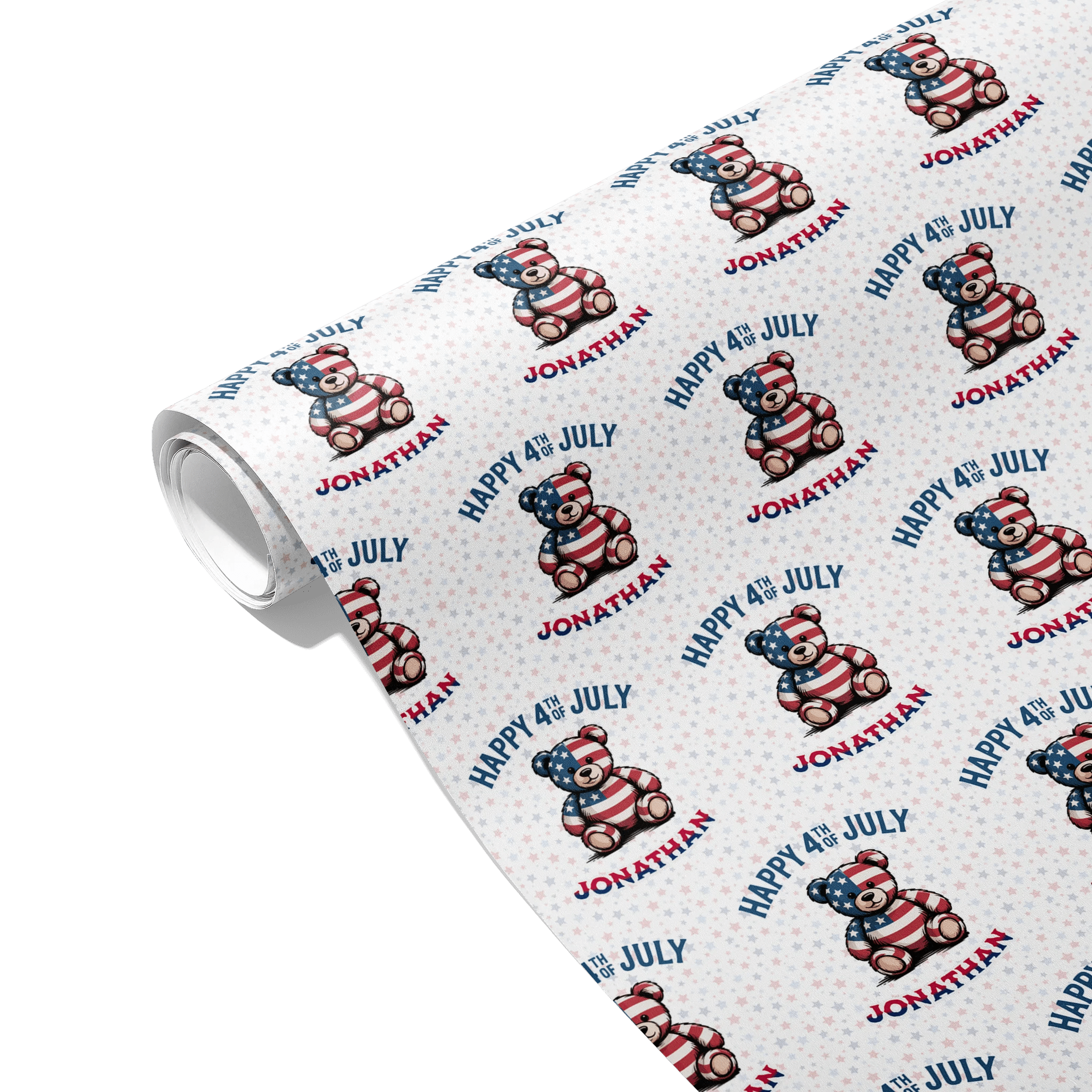 Bear's Banner Magic Gift Wrapping Paper