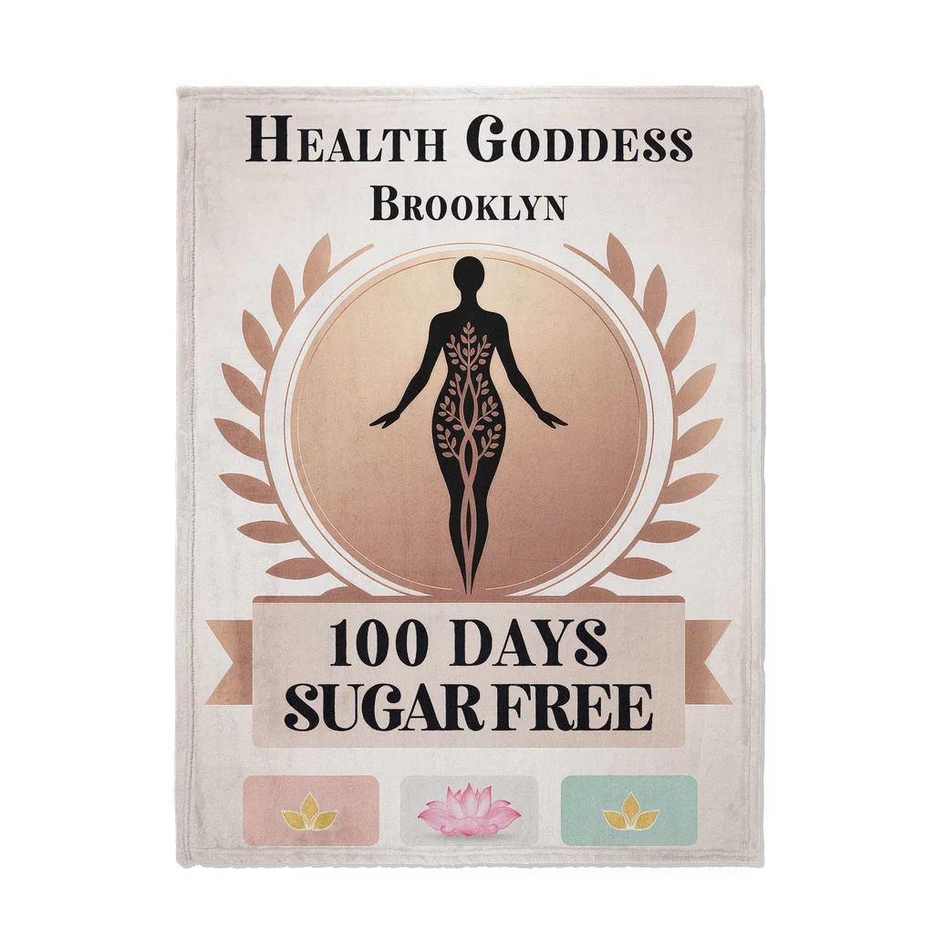 Women's Healthy Lifestyle Personalized Plush Blanket