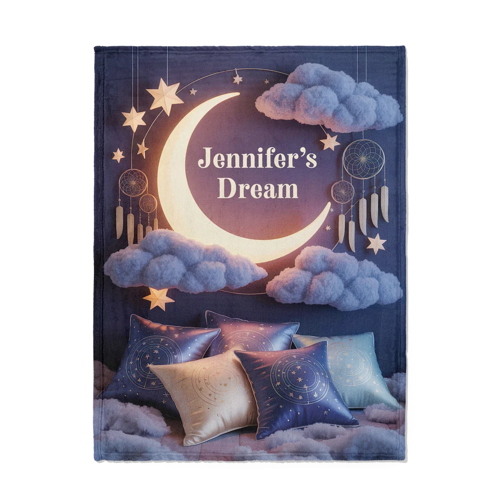 Dream Relaxation Personalized Plush Blanket