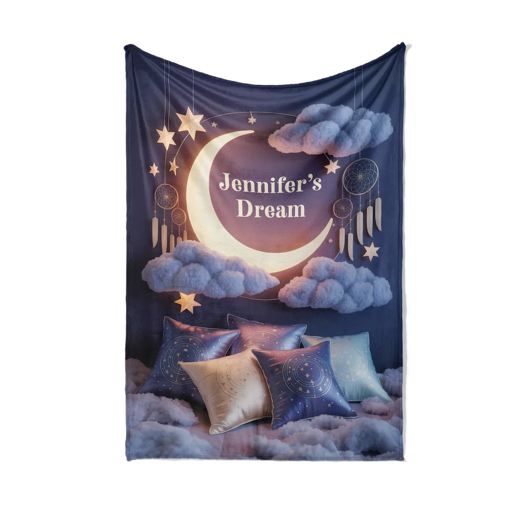 Dream Relaxation Personalized Plush Blanket